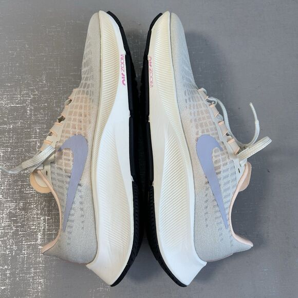 Nike Shoes Womens Size 7.5 Air Zoom Pegasus 37 Pale Ivory Running Sneakers - Picture 14 of 16